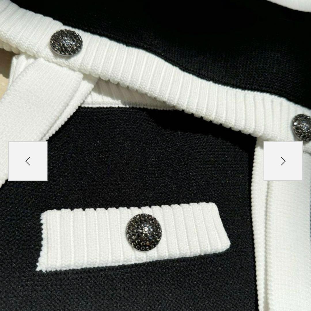 【sheller】シェリエ♡ bijou button knit bustier