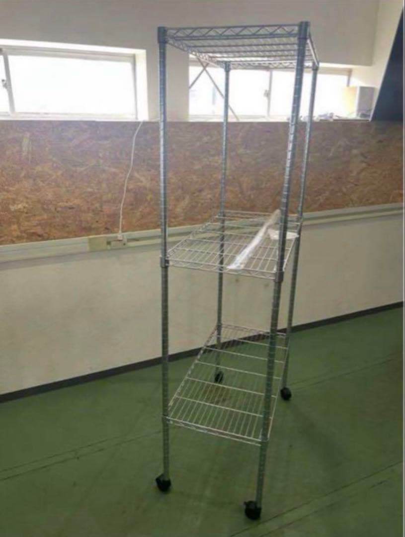 2未商品　メタルラック ワードローブ ハンガーラック　2点セット