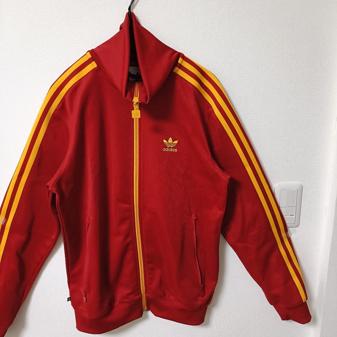 アディダス 赤 ベッケンバウアー ネーションズ トラックジャケット メンズM人気
