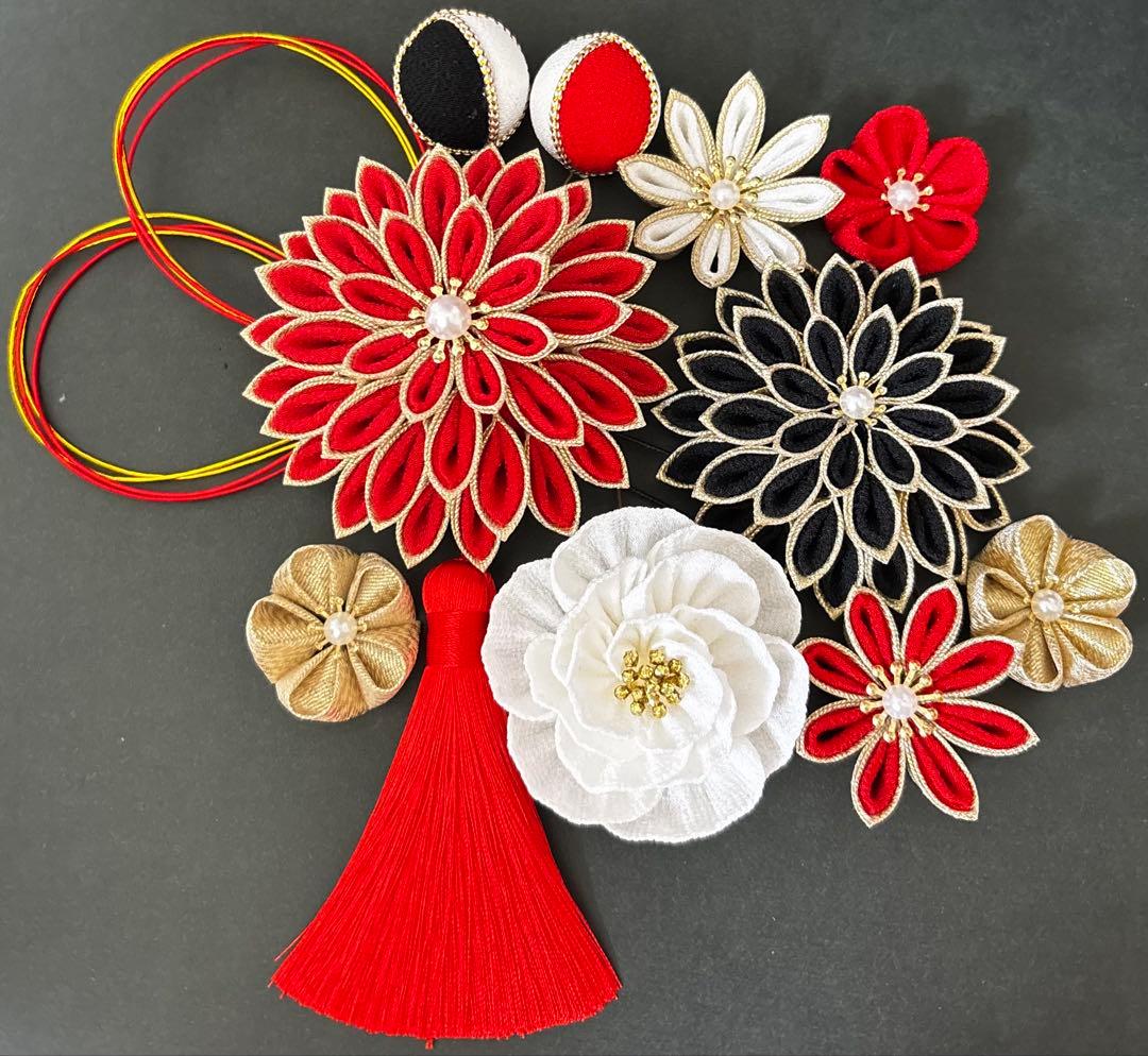 つまみ細工　髪飾り　オーダーページ