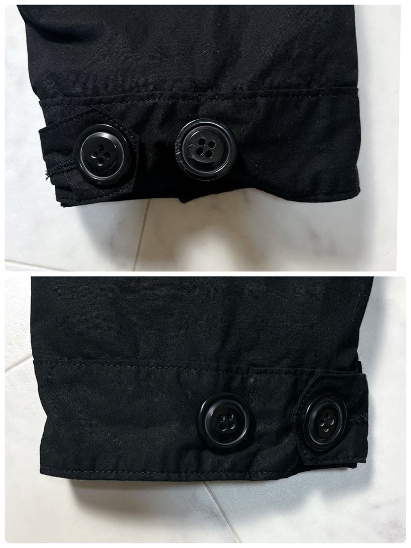 Houston ヒューストン モッズコート ライナー ブラック Ｍ