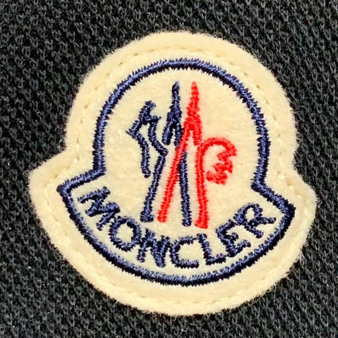 〔極美品〕MONCLER 2023 ポロドレス　ブラックS 国内正規品 4P46