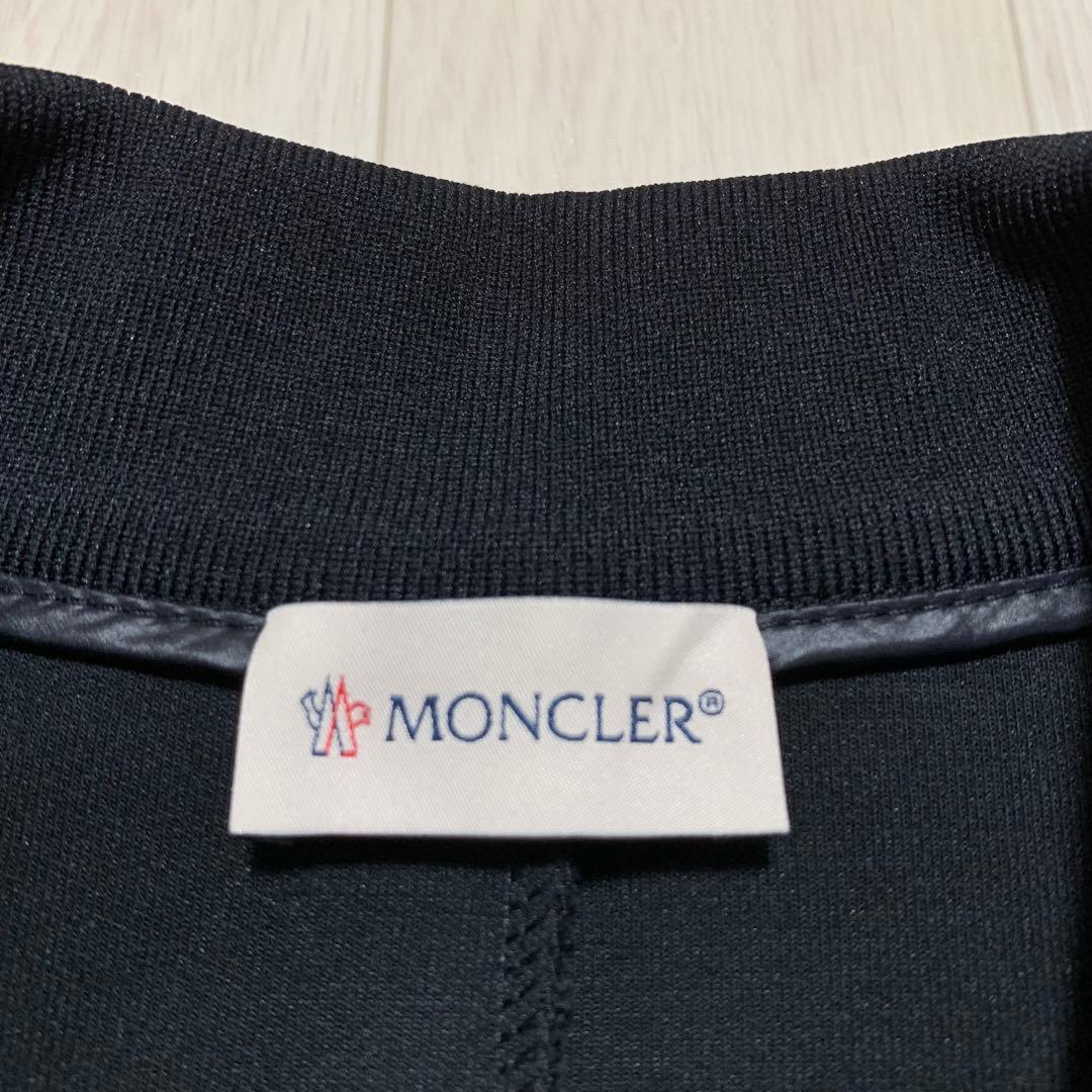 〔極美品〕MONCLER 2023 ポロドレス　ブラックS 国内正規品 4P46