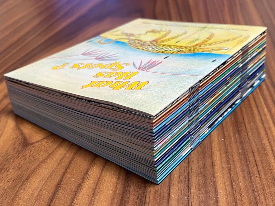 リタラシーリンクス児童英語研究所 A~DセットCD4枚絵本96冊 手引き