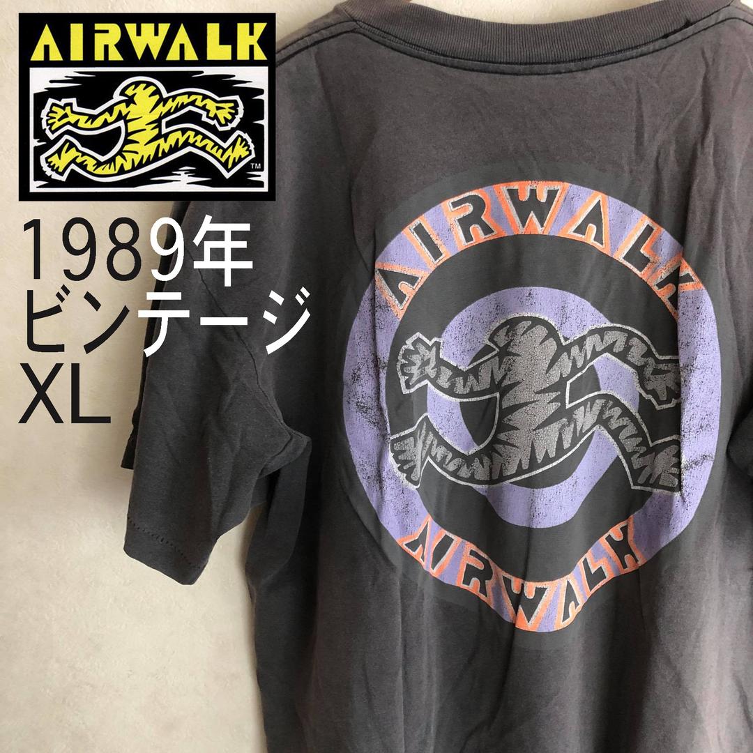 超希少！1989年 AIRWALK エアウォーク ビンテージ T シャツ XL - メルカリ