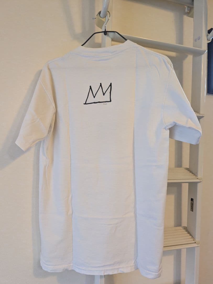 90s バスキア Ｔシャツ M jean michel basquiat