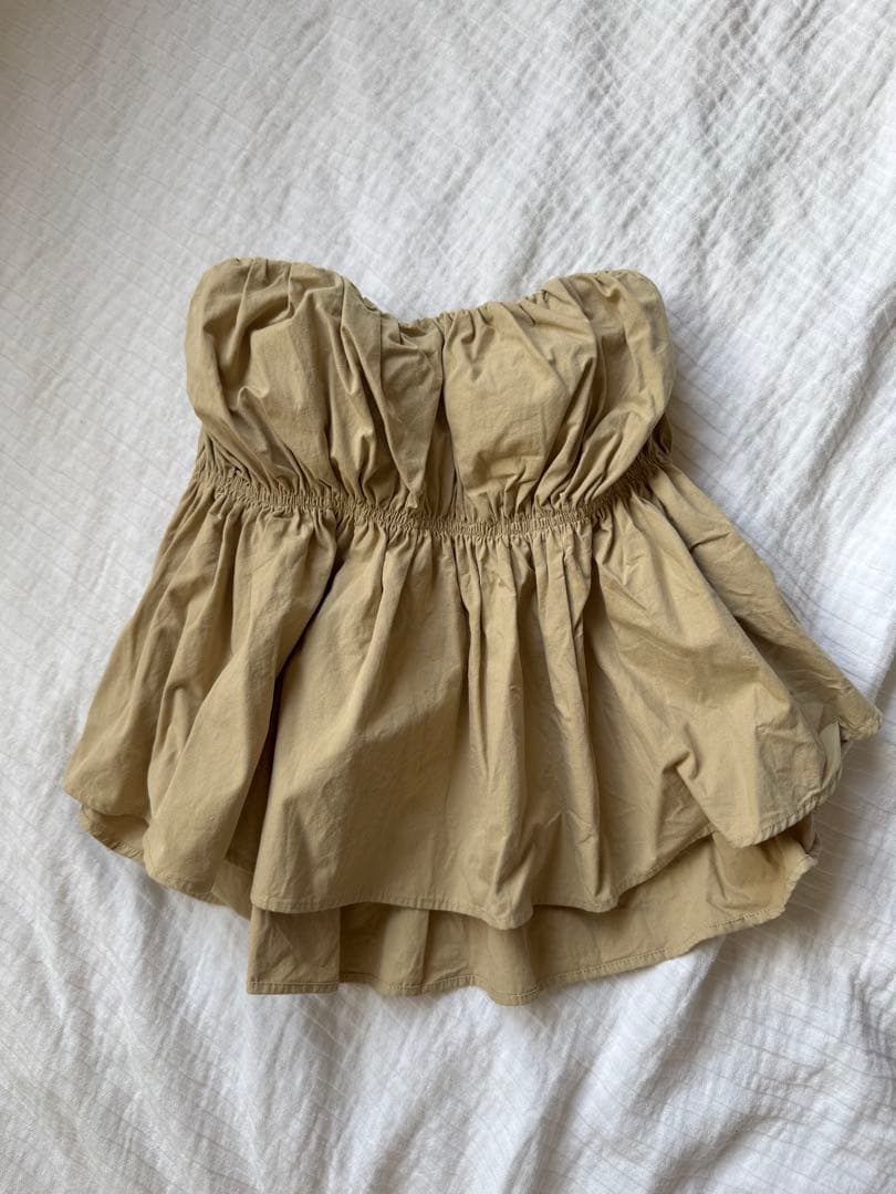 SearoomlynnウエストShapeパッドinベアトップス ハニーベージュ