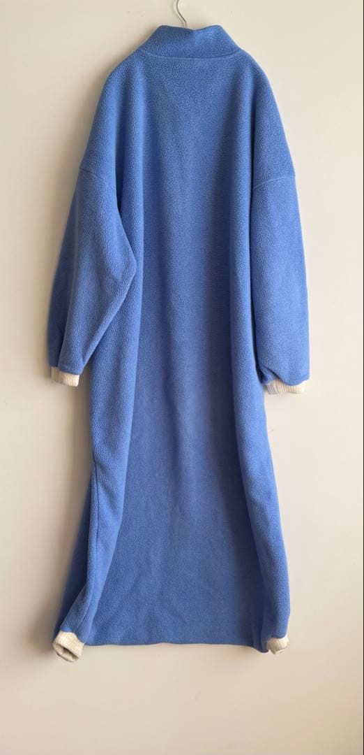 90s 00s モモンガフリース オールインワン 水色　 itimi