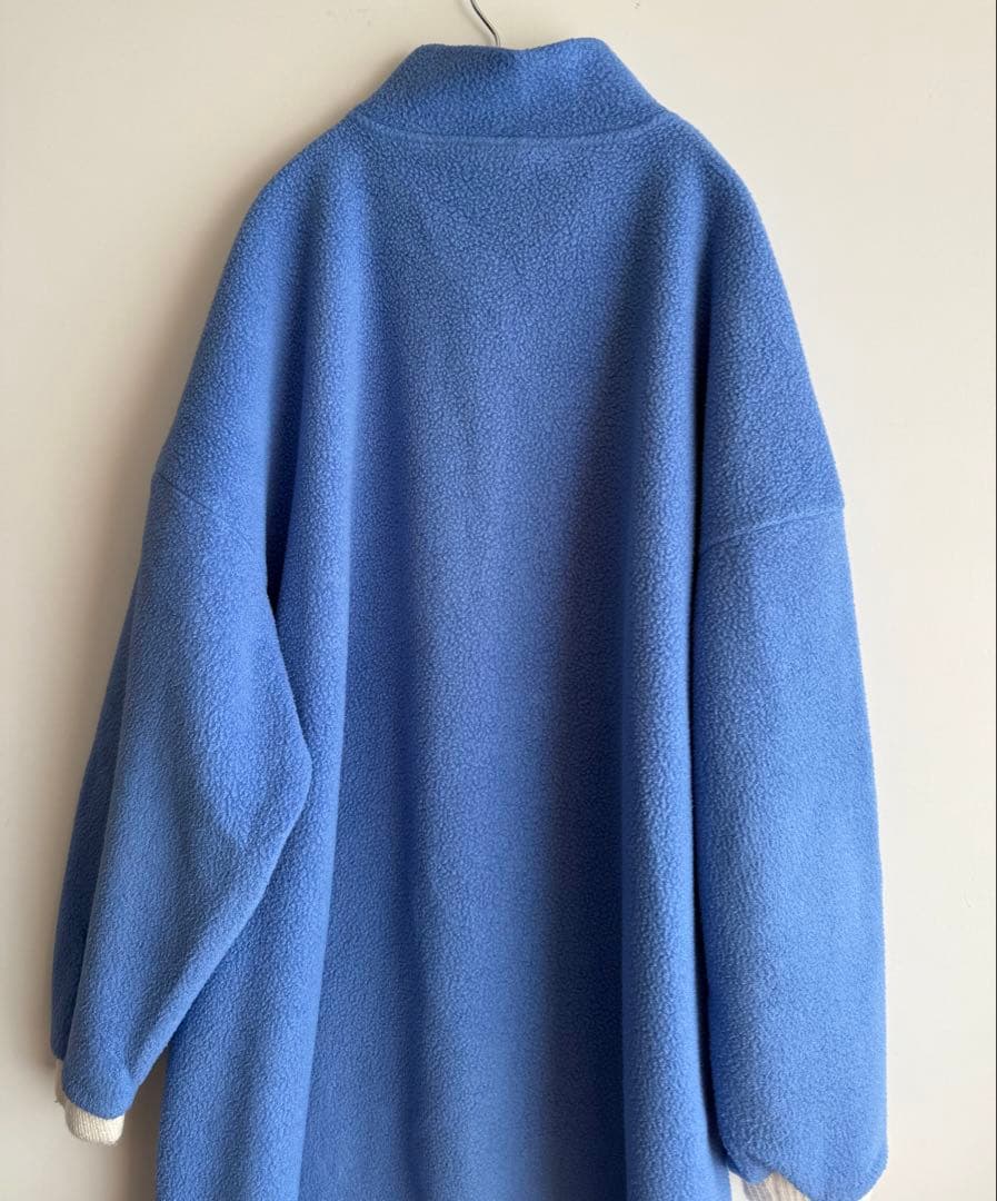 90s 00s モモンガフリース オールインワン 水色　 itimi