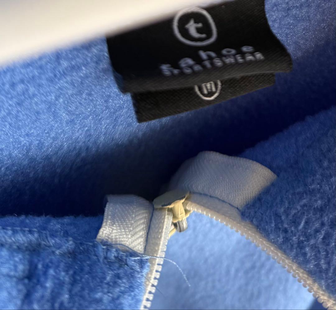 90s 00s モモンガフリース オールインワン 水色　 itimi