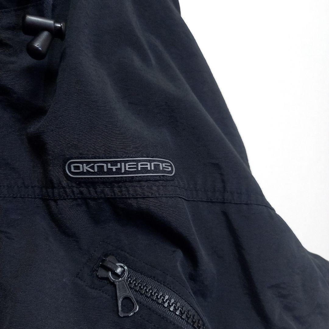 XL！90s DKNY JEANS 八の字ジップ モッズパーカー モッズコート