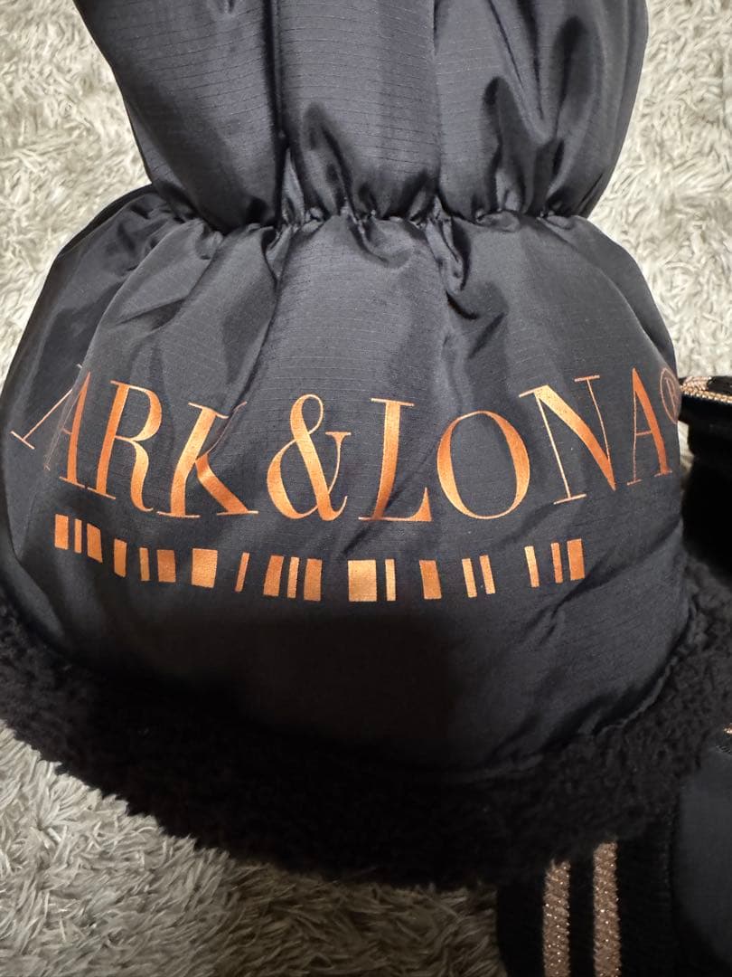 MARK&LONA ブラックレッグウォーマー フリーサイズの通販はau PAY