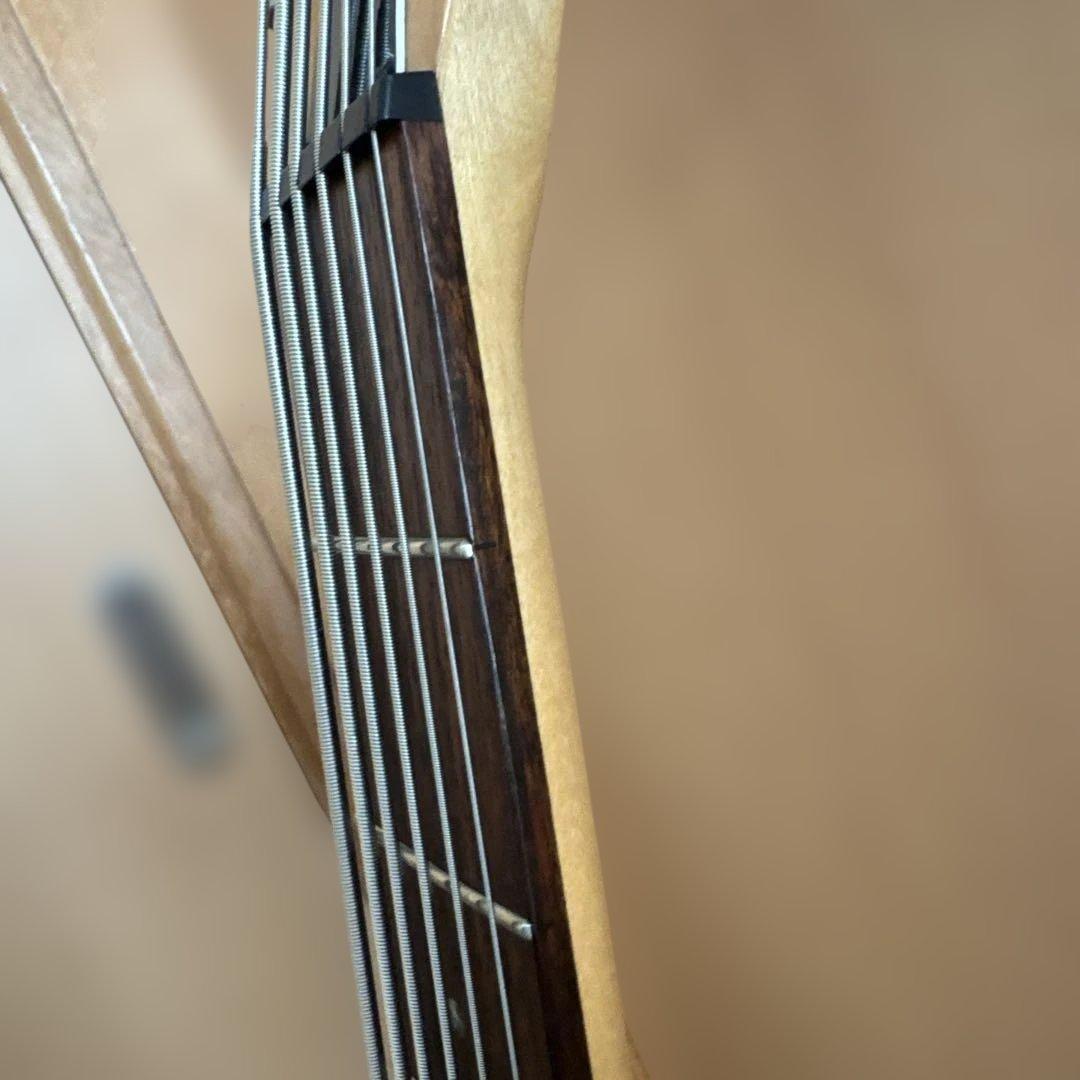 エレキベース 6弦 ナチュラルウッド ibanes btb556