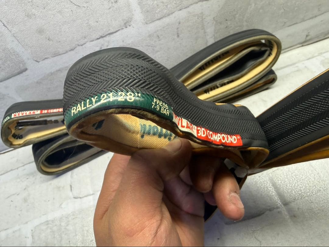 ビットリア　RALLY ラリー　チューブラータイヤ　700×21C 新品　2本