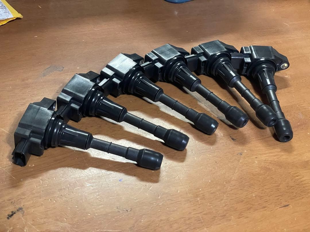 日産VQ35HR用 日立ヒタチイグニッションコイル＆デンソースパーク