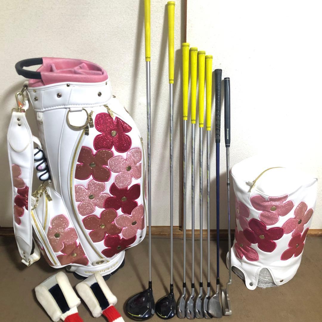 【バッグなし】豪華ブリヂストンゴルフセット 最上級JGR 力が強い女性 希少