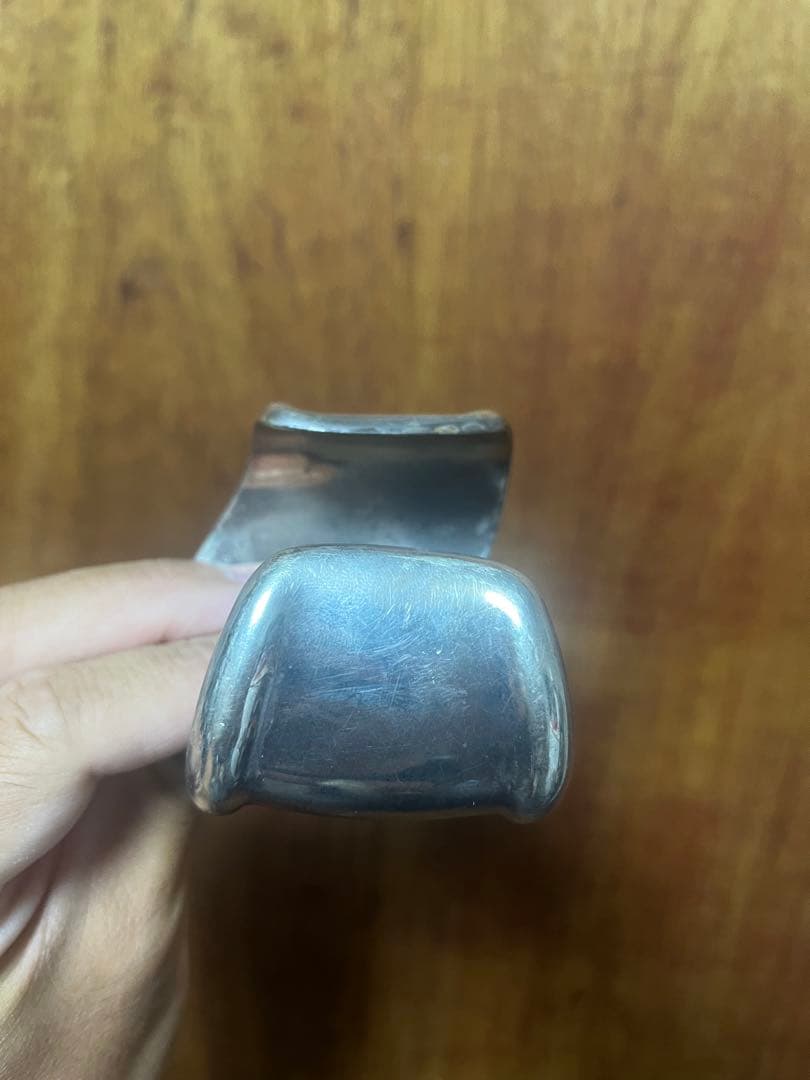 左/ティファニー/スターリングシルバー/ボーンカフ/ミディアム/エルサペレッティ