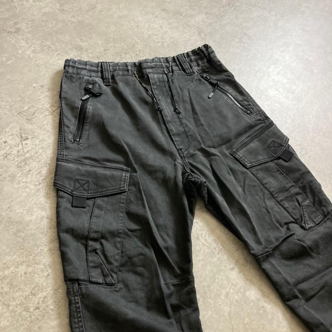 DIESEL PHANTO-NE ディーゼル ジョグジーンズ カーゴパンツ 黒