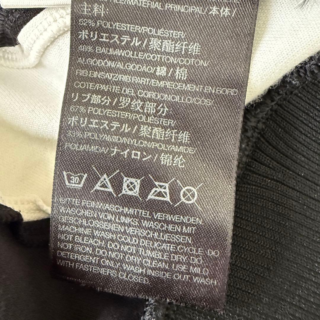 希少 Lサイズ Y-3 ダブルジップ　トラックジャケット ロゴ 黒　ビッグY