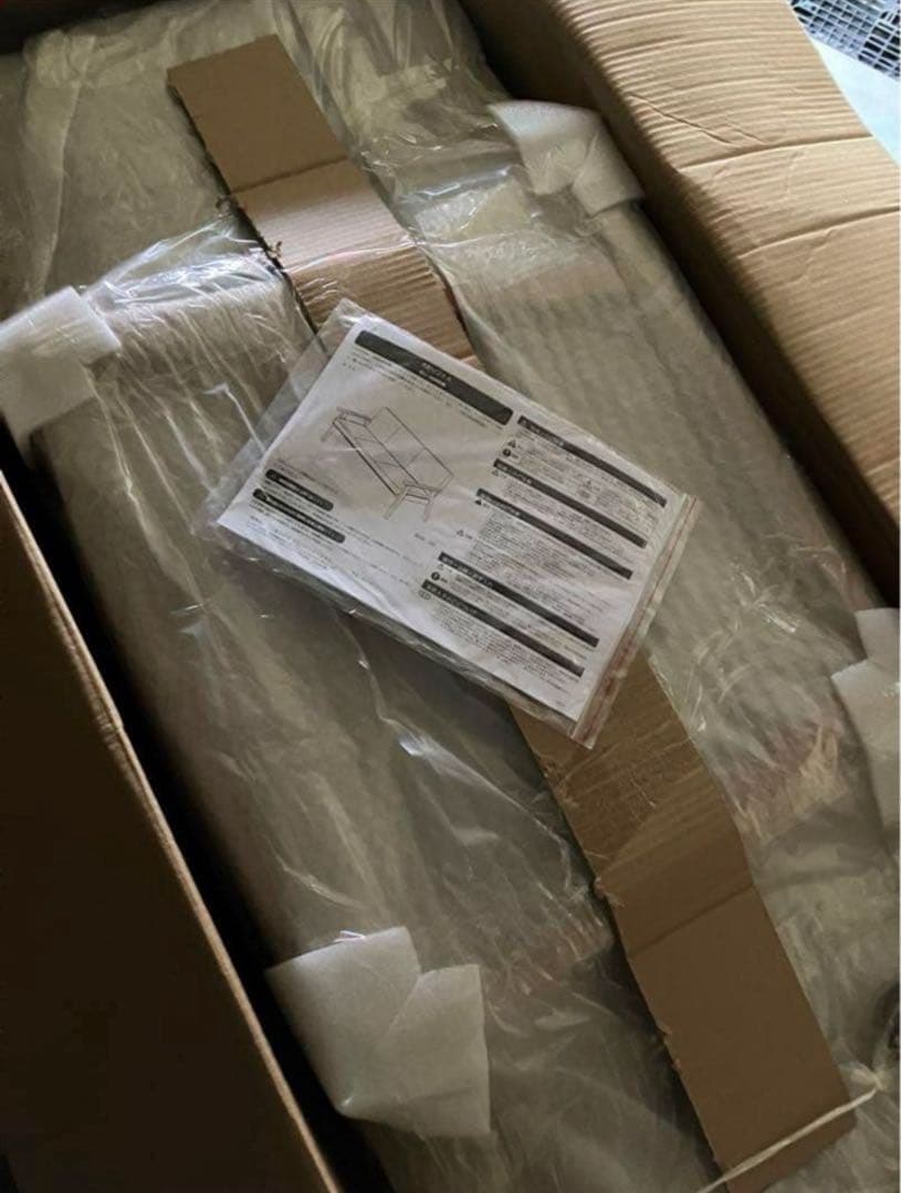 新品未使用　木肘ヴィンテージソファ　２人掛け　２P　ブラック