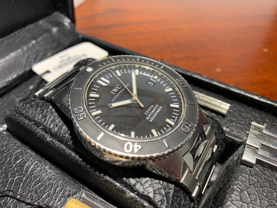 IWC IWC GSTアクアタイマーRef.353602 ステンレス 付属品豊富 魚竜頭