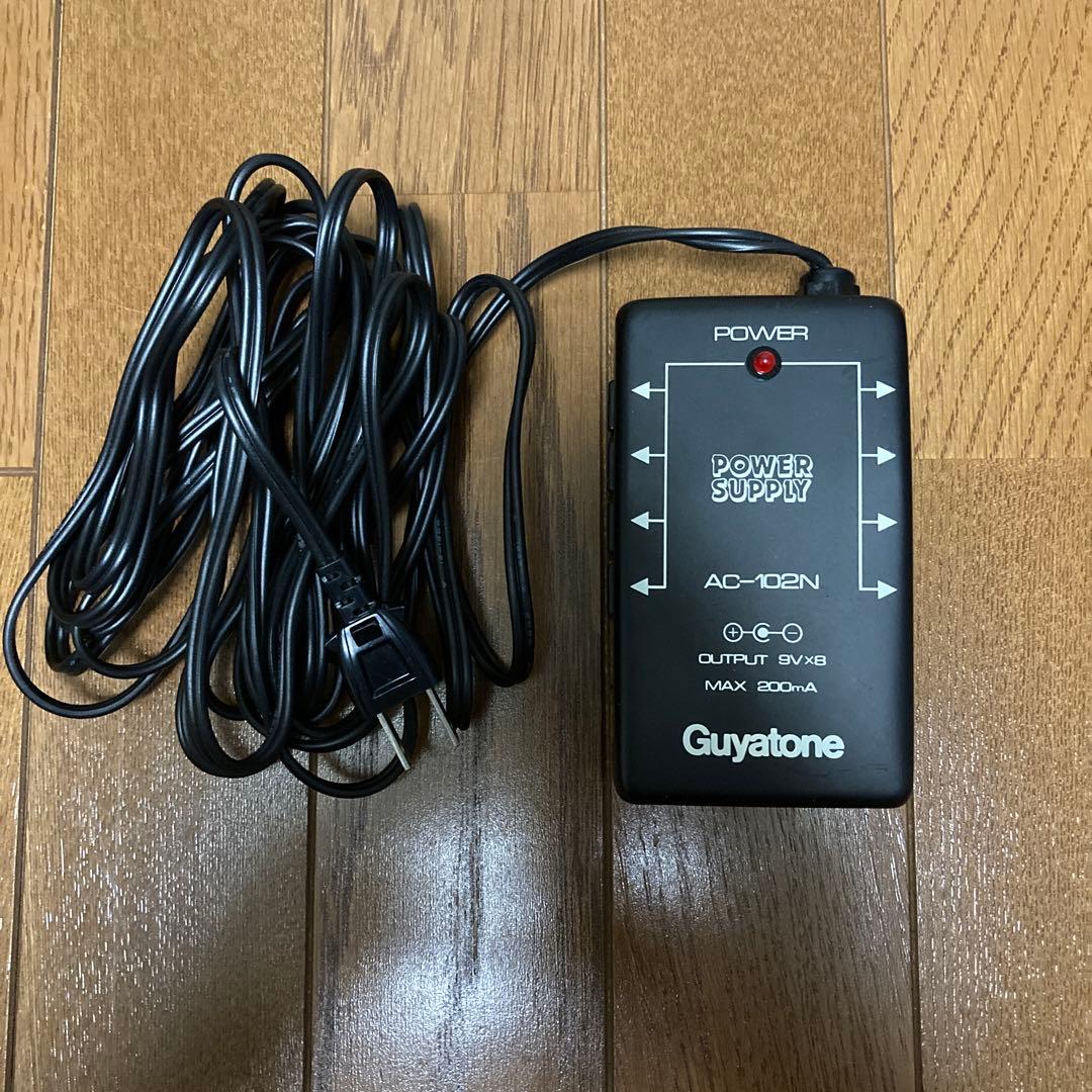 エフェクター4個 チューナー パワーサプライ エフェクターケース