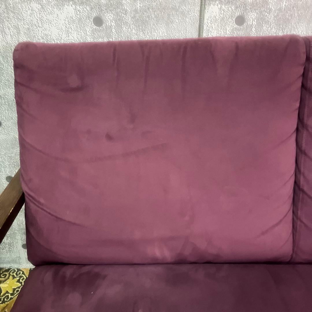 ꧁カリモク家具 karimoku꧂WU4503 3人掛けスエードソファ ラムース