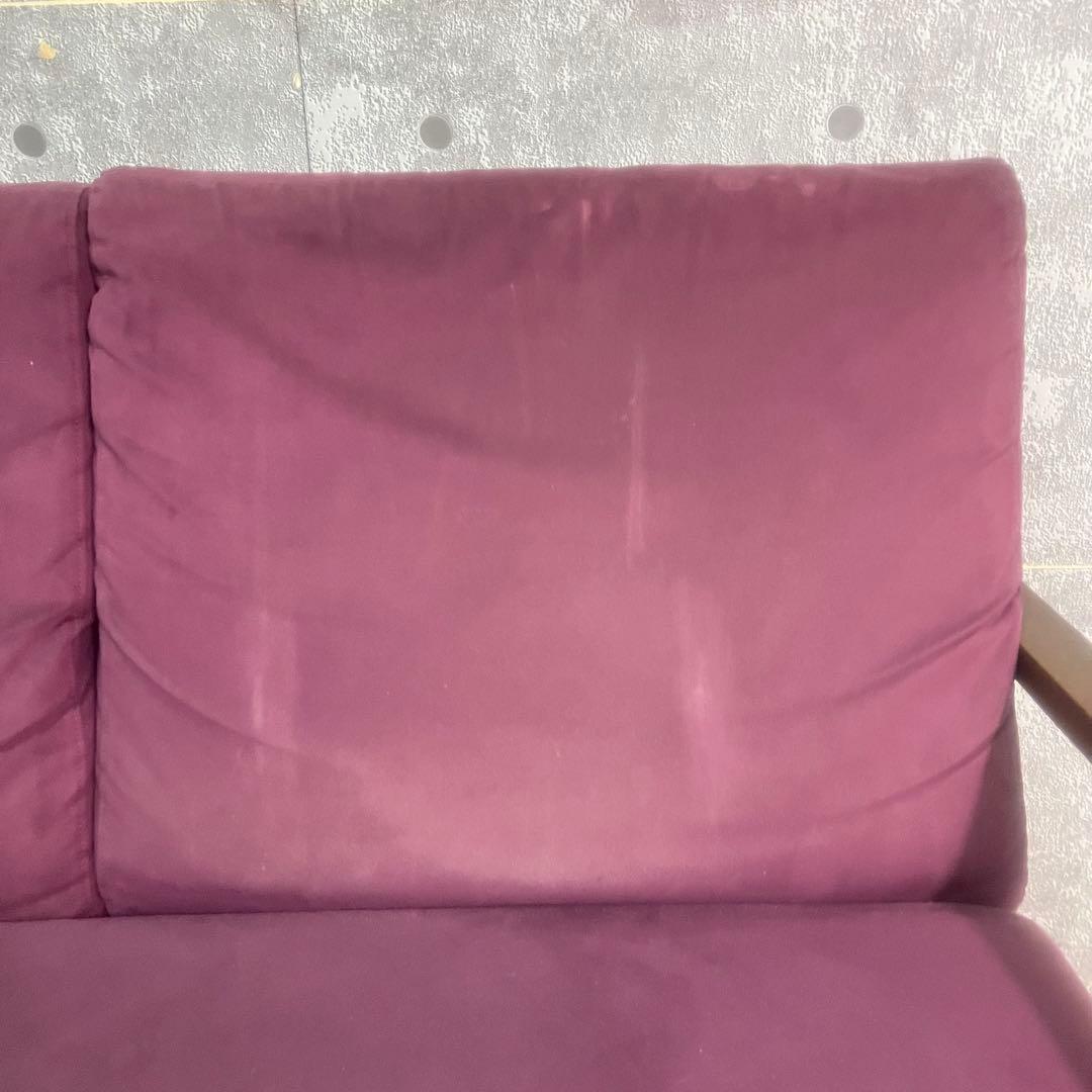 ꧁カリモク家具 karimoku꧂WU4503 3人掛けスエードソファ ラムース