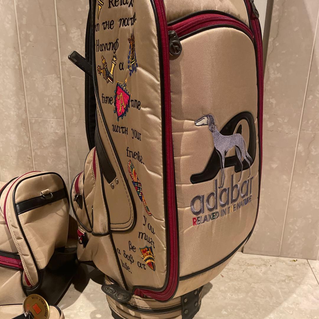 アダバット/adabat ゴルフキャディバッグ/シューズ入れ/ボストン