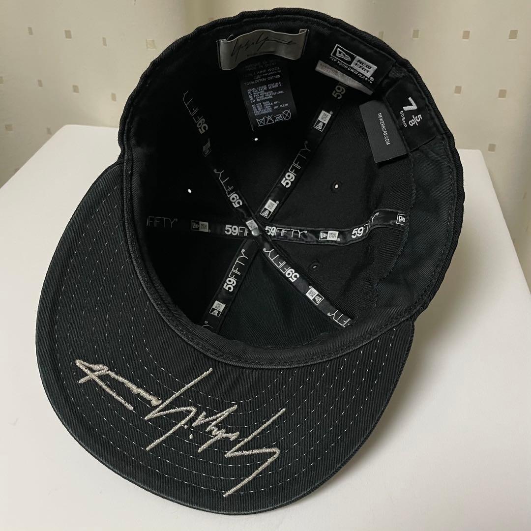 Yohji Yamamoto × New Era メタルプレート ウール cap