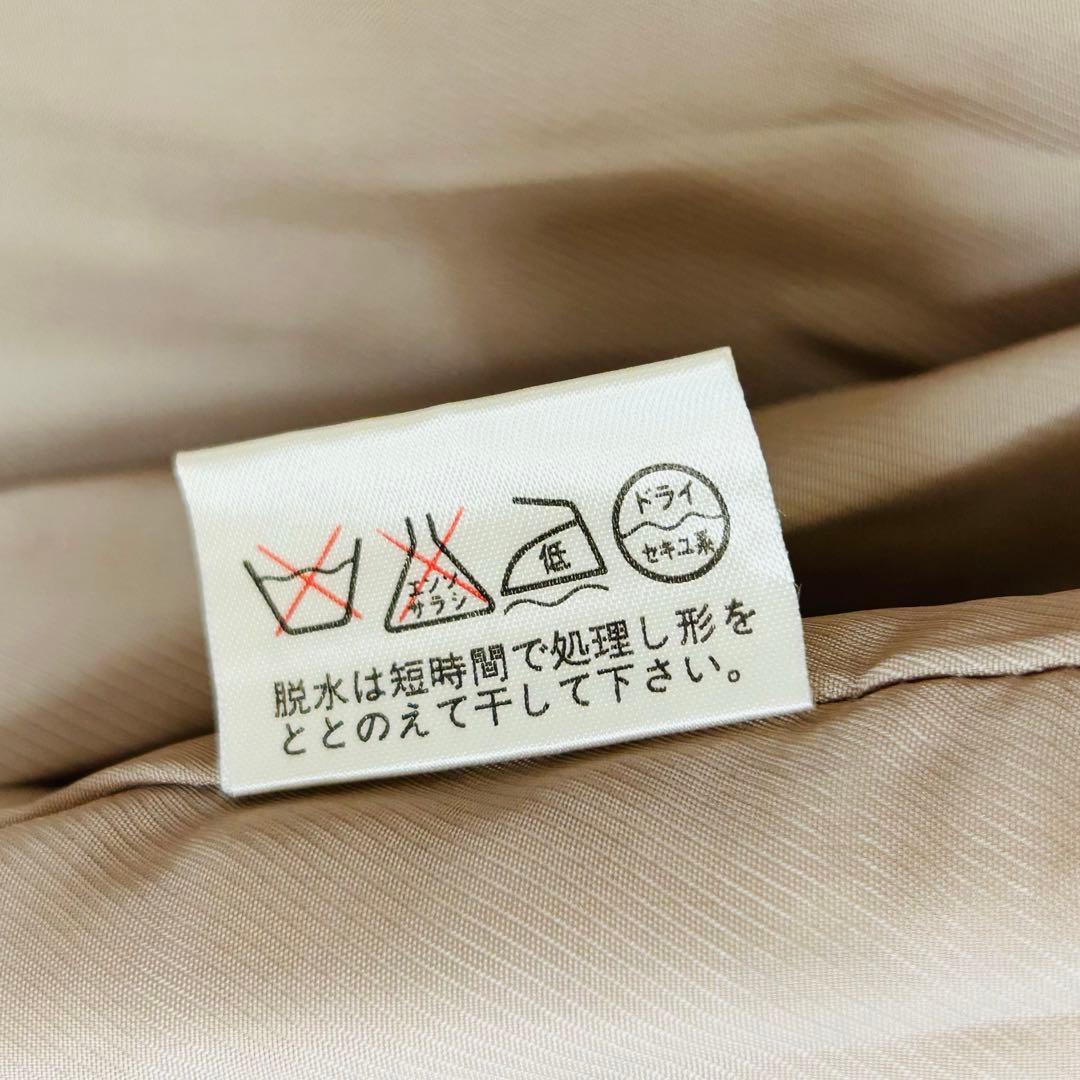 希少【ヨーコ セレクション】カシミヤ ロング ケープコート ベージュ 11