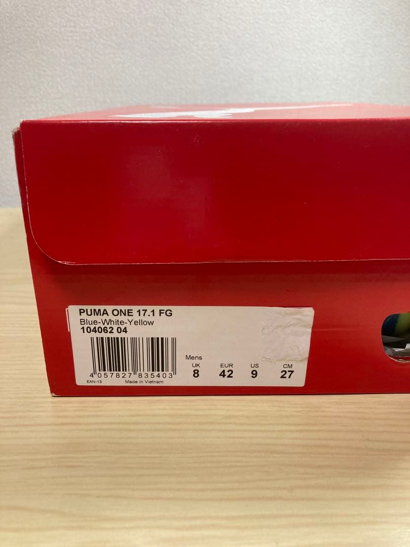 新品未使用　PUMA ONE 17.1 FG 27.0cm 50%OFF！