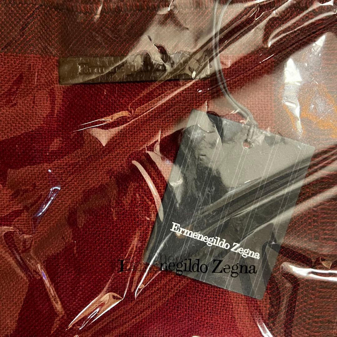 Ermenegildo Zegna ゼニア 100%ウール マフラー/ストール