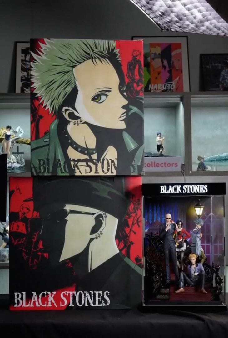 NANA 2.0-Black Stones バンド 樹脂 彫刻 フィギュア