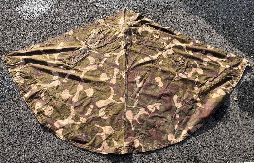 ハンガリー軍 初期 軍幕 ポンチョテント 1枚