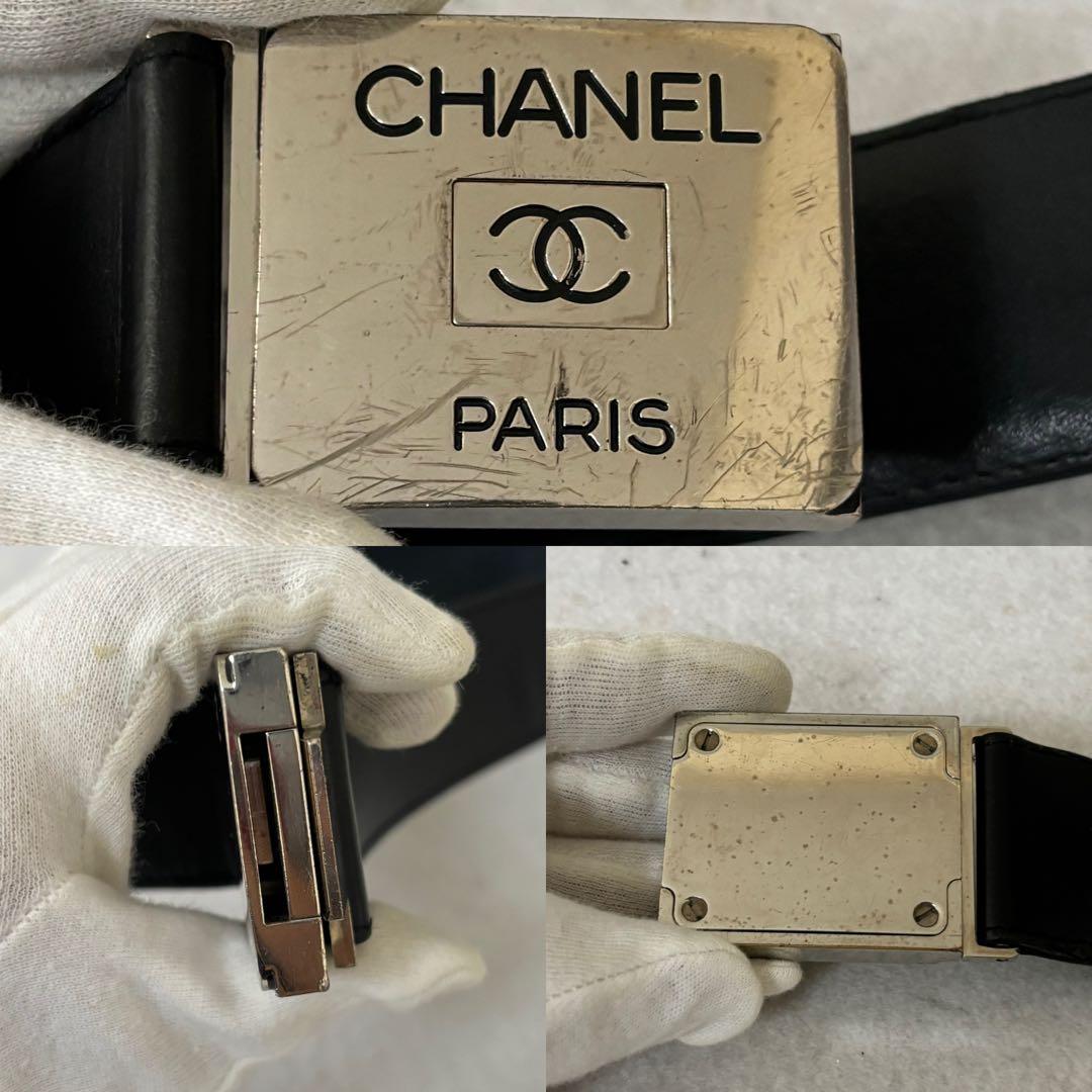 シャネル　97p ココマーク　ロゴバックル　ベルト　40mm