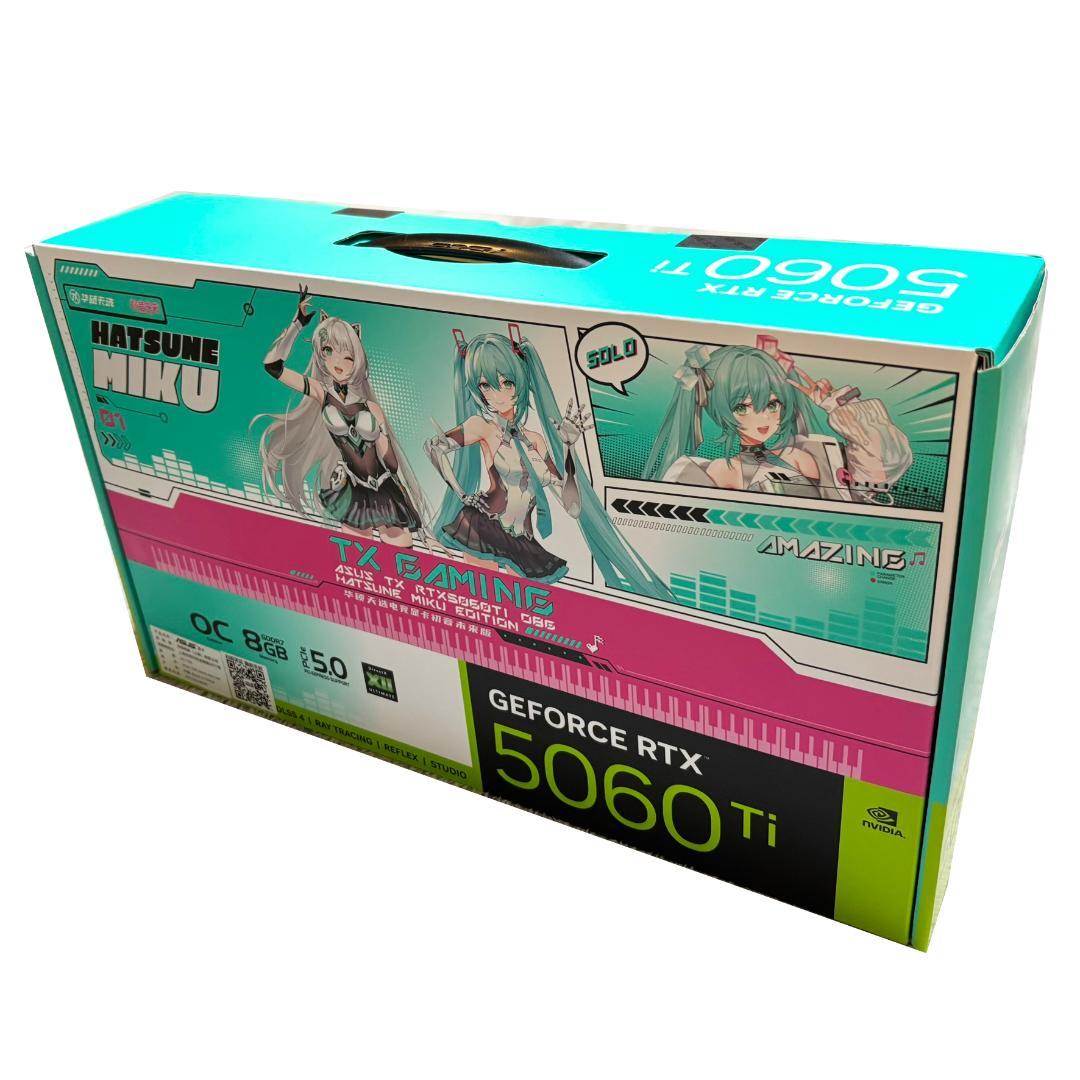 激レア 初音ミク エディション Asus GeForce RTX 5060 Ti