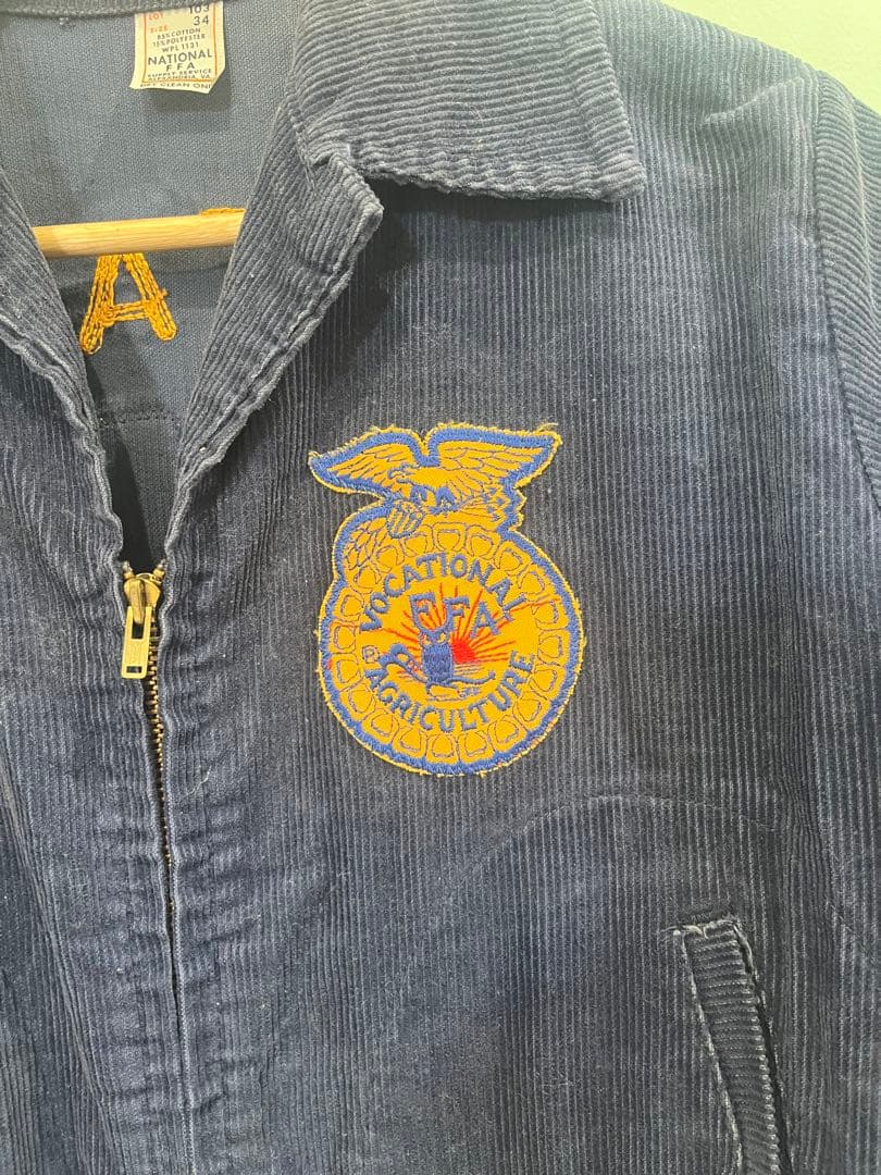 FFA ファーマーズ ビンテージ ジャケット サイズ34 チェーンステッチ60s