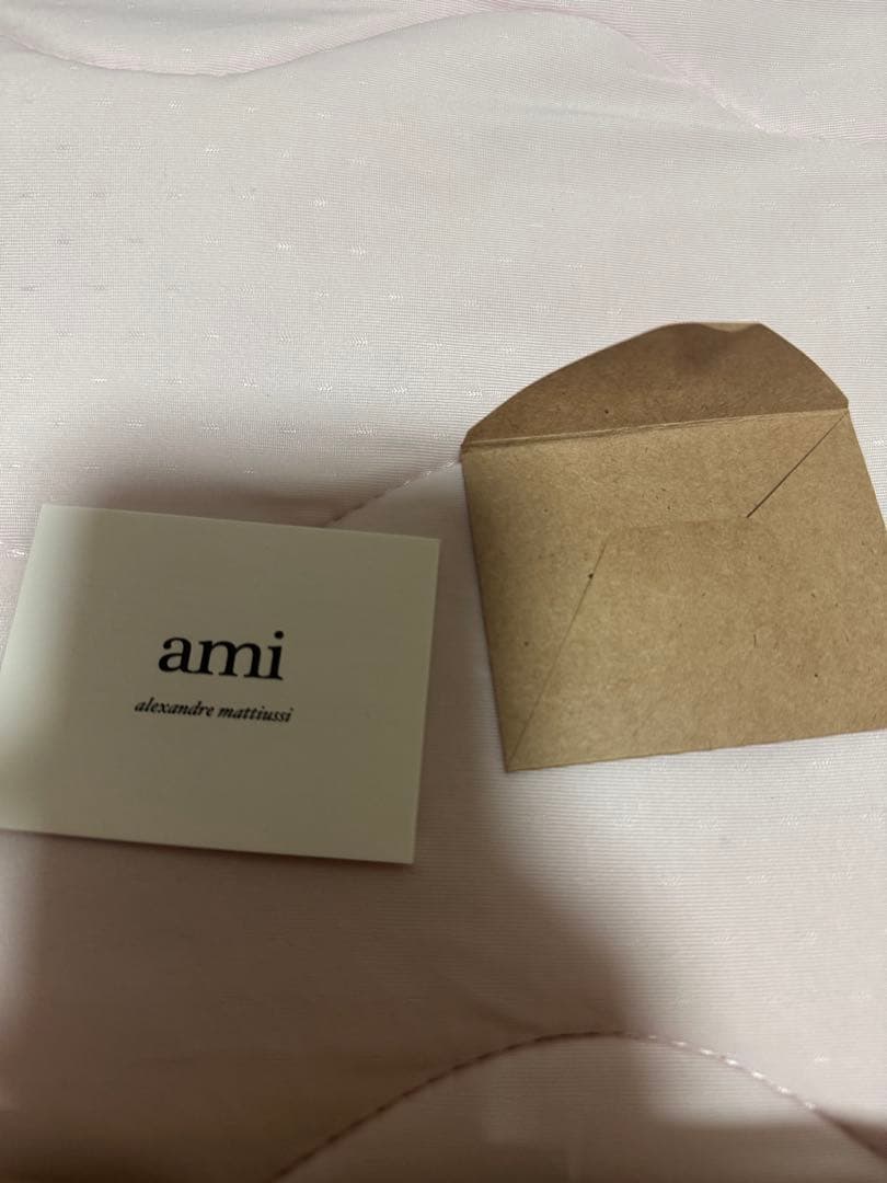 AMI PARIS シルバーピアス