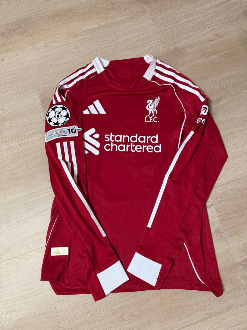 リヴァプール　長袖　ユニフォーム　エキティケ　XL