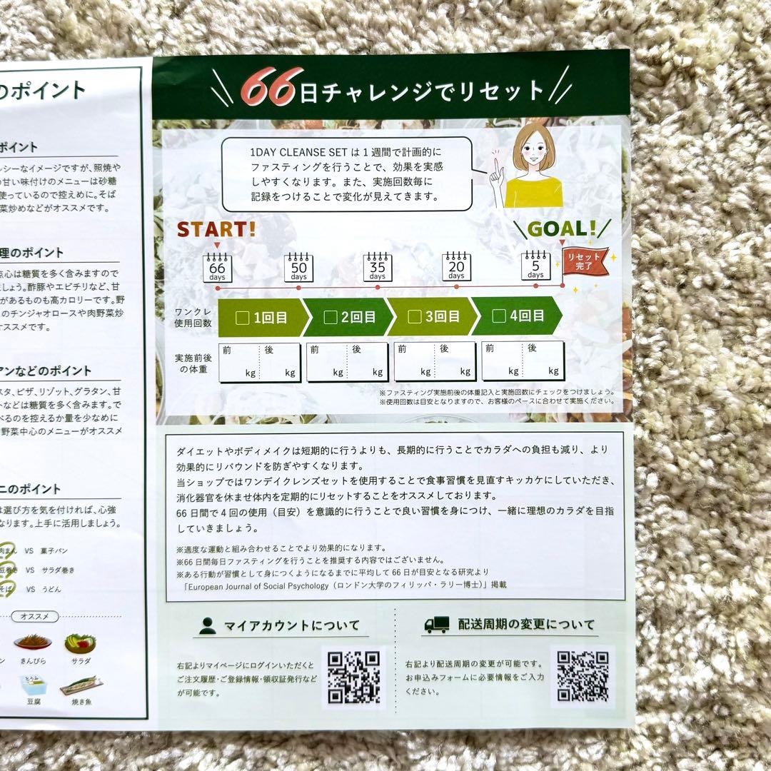 【新品未使用/1箱4750円】グリーンブラザーズ1DAYクレンズセット 4箱