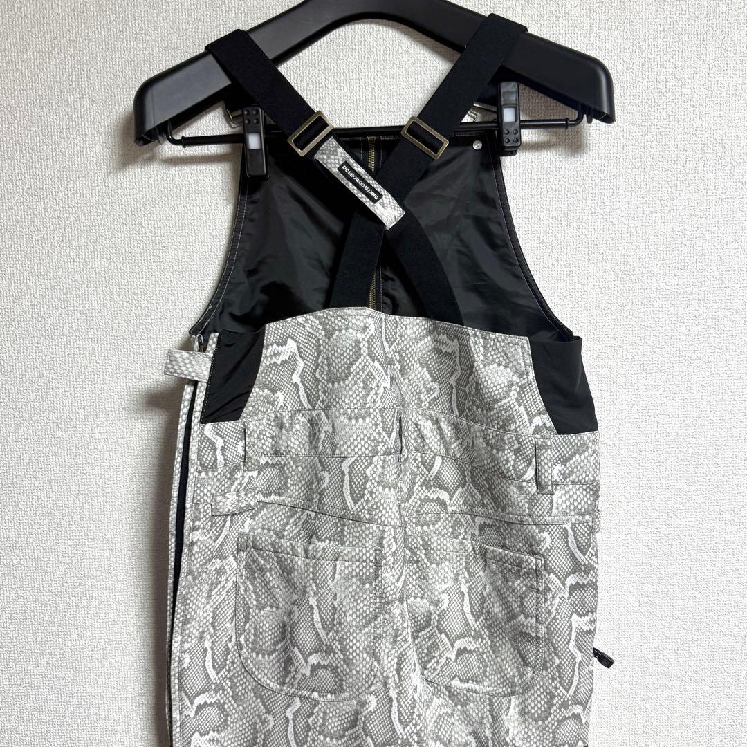 【超美品】DC ディーシー スノーボード ウェア＆パンツ ビブパン 上下 Ｌ