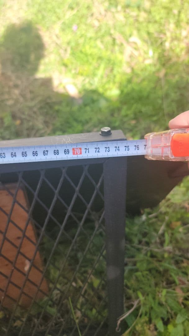 折りたたみ式アウトドア　 アイアンテーブル