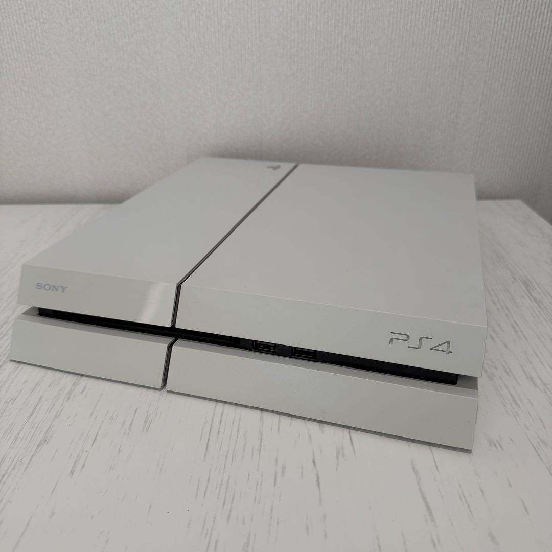 箱あり】PS4 本体 ホワイト 500GB すぐ遊べるセット - メルカリ
