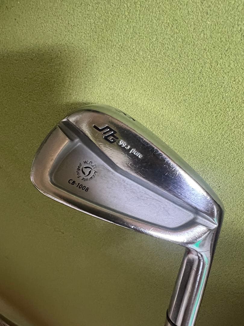 【ミヤタカ】三浦技研純鉄アイアンCB-1008 4I〜PW 7本