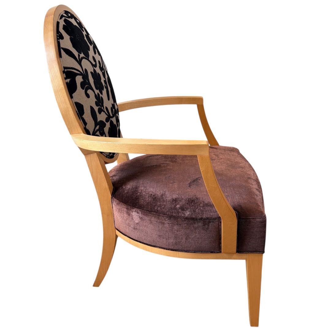 ② ネオクラシコ 花柄チェア 椅子 クラシック調 アンティーク風 インテリア