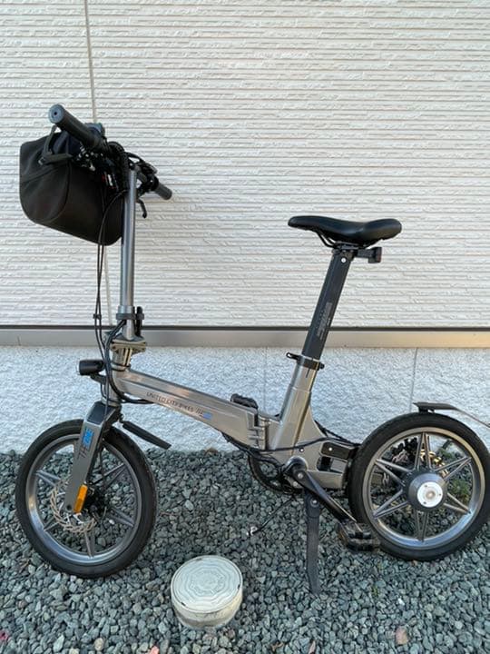 折り畳み電動アシスト自転車THE ONE - メルカリ