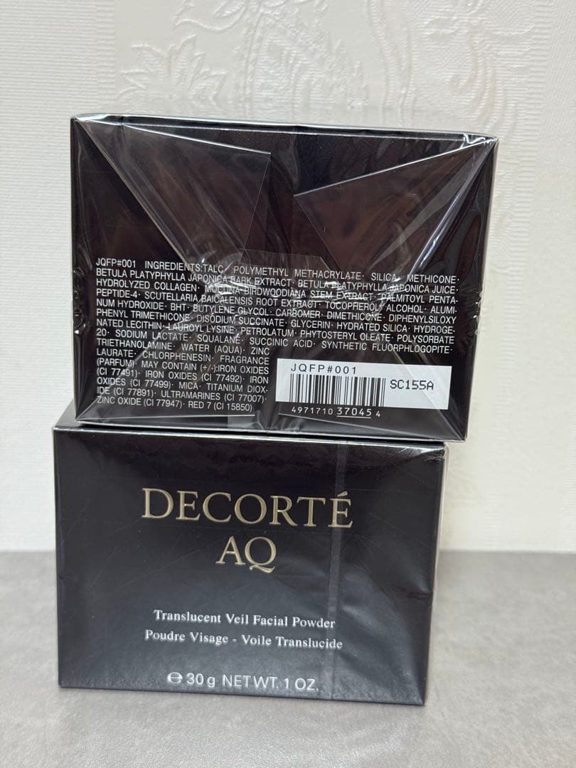 DECORTÉ AQ トランスルーセント ベール フェイシャル パウダー 2個