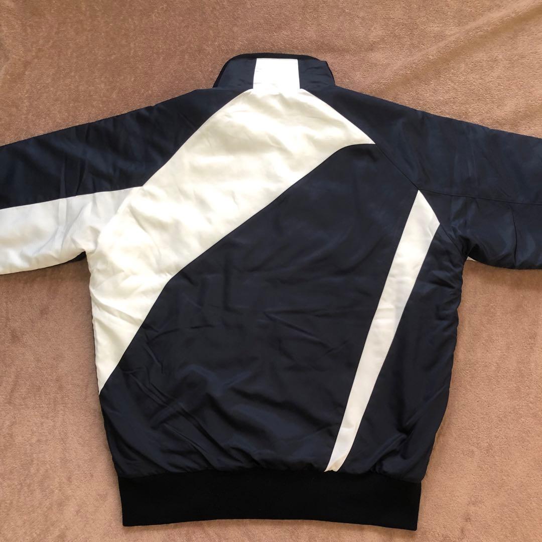 美品 ミズノ 野球ウェア グランドコート ジャケット 中綿 サイズO（XL相当）