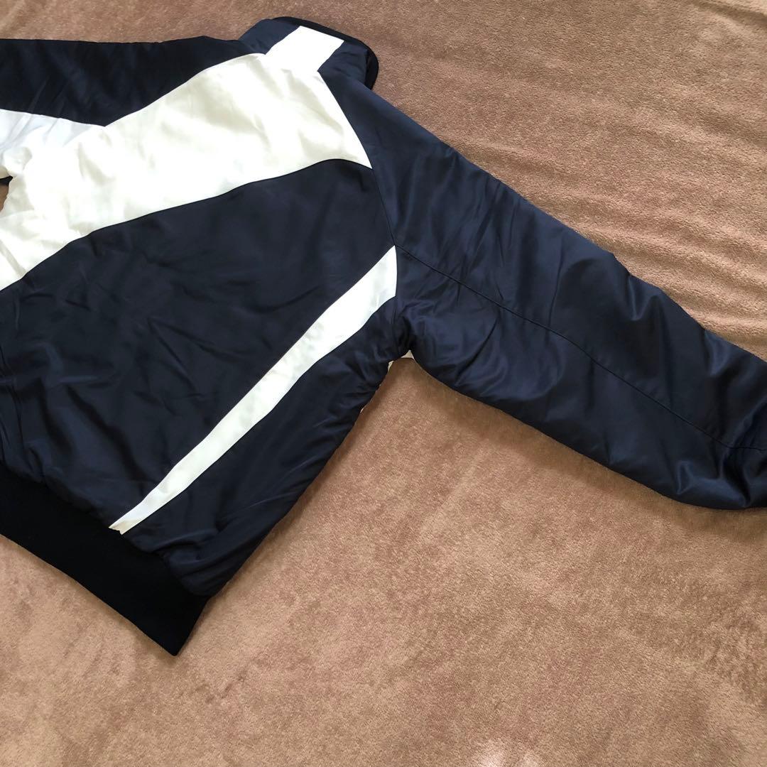 美品 ミズノ 野球ウェア グランドコート ジャケット 中綿 サイズO（XL相当）